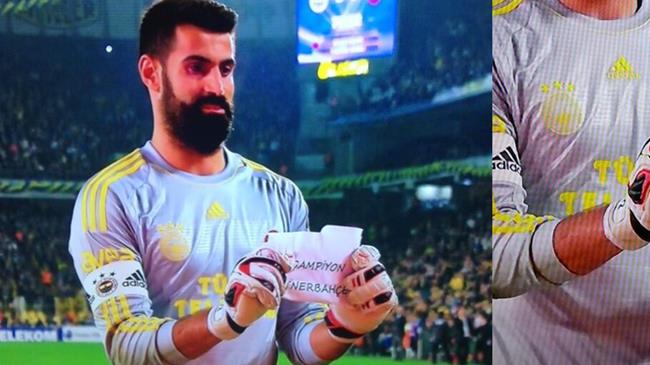 Volkan’dan Galatasaray’a esprili gönderme!