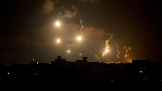 İsrail’den Gazze’ye yoğun bombardıman