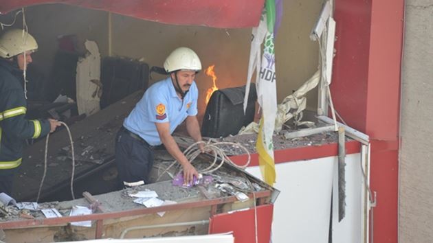 HDP binalarında patlama