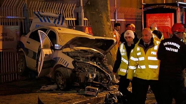 Sinan Çetin’in oğlu Beşiktaş’ta kaza yaptı: 1 polis hayatını kaybetti!