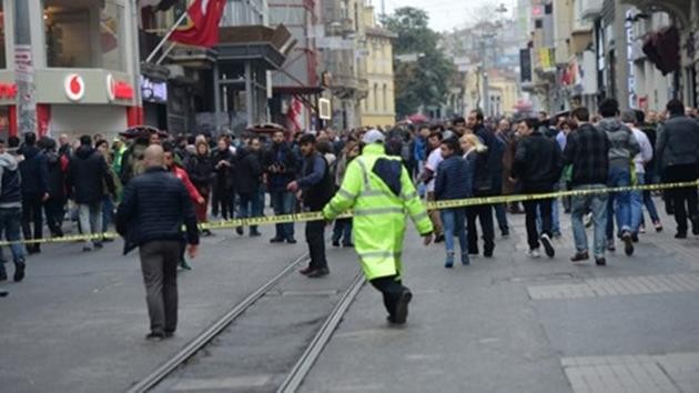 istiklal caddesi-patlama