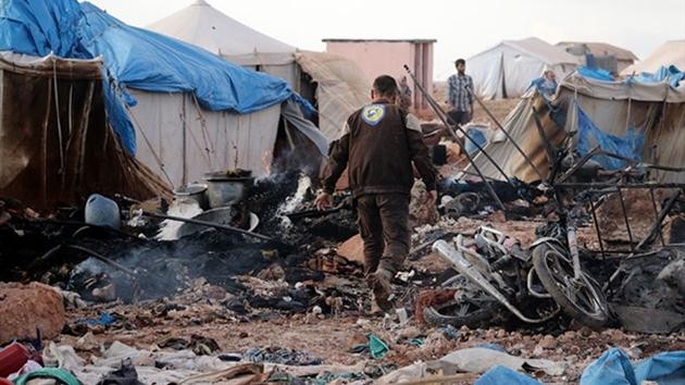 çadırkent-suriye-saldırı-idlib