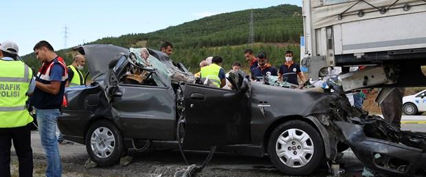 Erzincan’da Feci kaza 4 can aldı